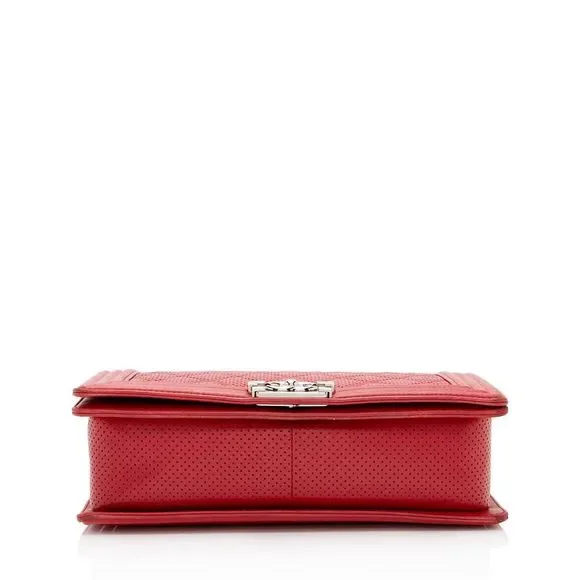 Chanel Perforated Lambskin New Medium Boy Bag - Picture 4 of 15